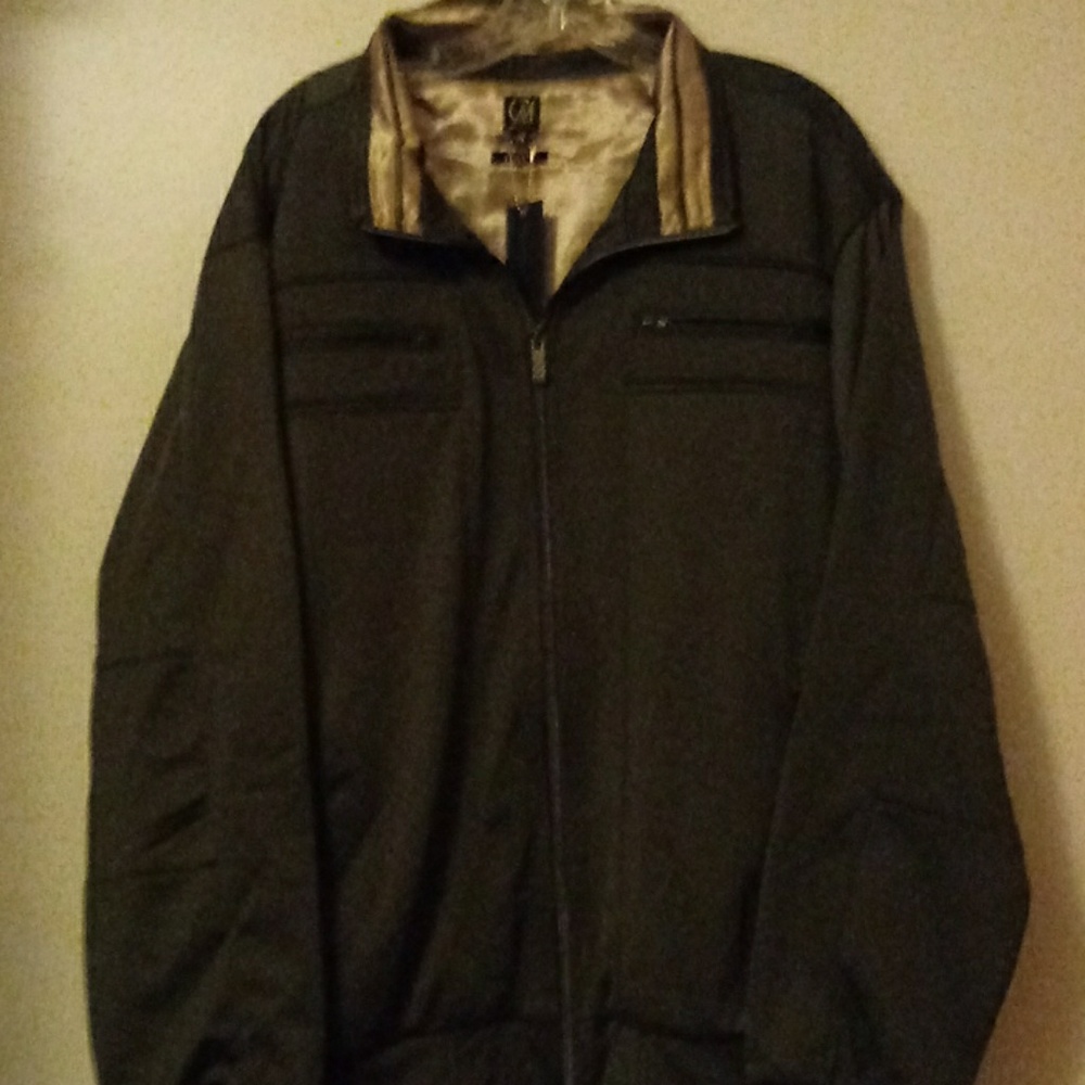 Cavi Green Leaf Zip up Jacket 2XL NWT